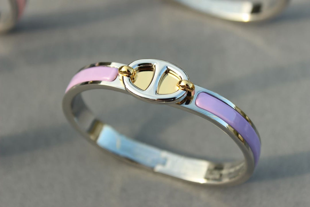 [BloomBling]CLIC CHAINE SILVER BRACELET