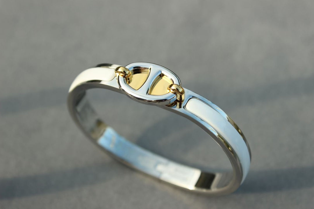 [BloomBling]CLIC CHAINE SILVER BRACELET