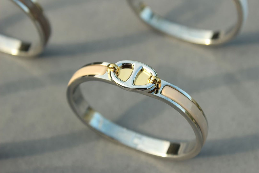 [BloomBling]CLIC CHAINE SILVER BRACELET