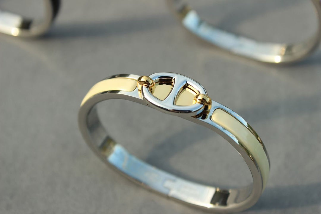 [BloomBling]CLIC CHAINE SILVER BRACELET
