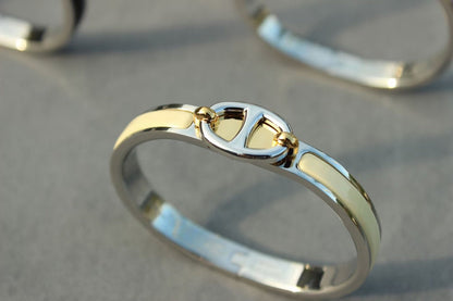 [BloomBling]CLIC CHAINE SILVER BRACELET