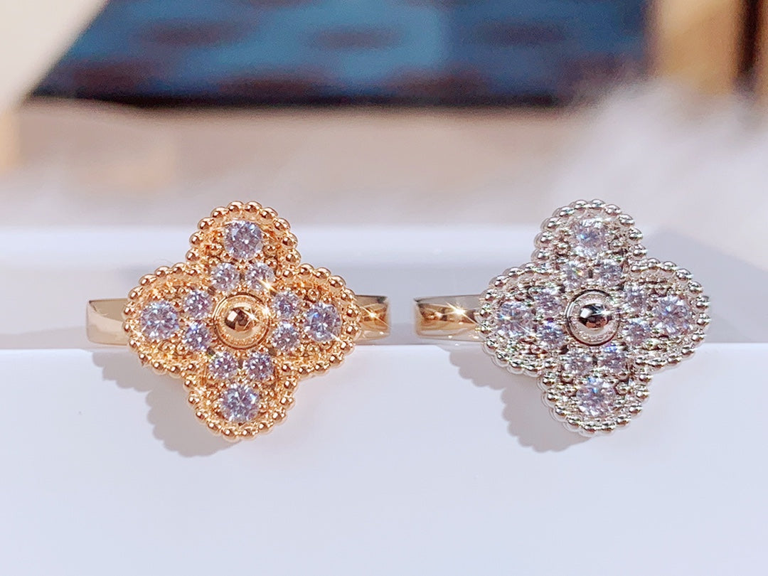[BloomBling]CLOVER DIAMOND RING