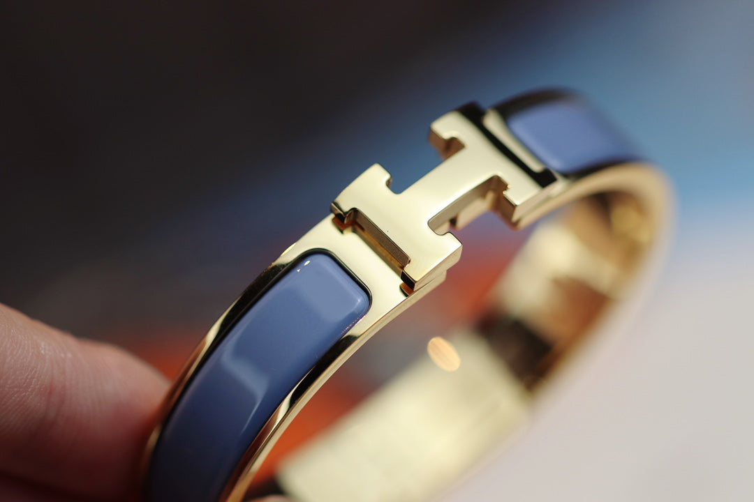 [BloomBling]H BRACELET 12MM BLUE GRAY