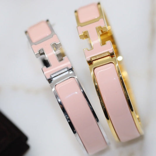 [BloomBling]H BRACELET 12MM PINK
