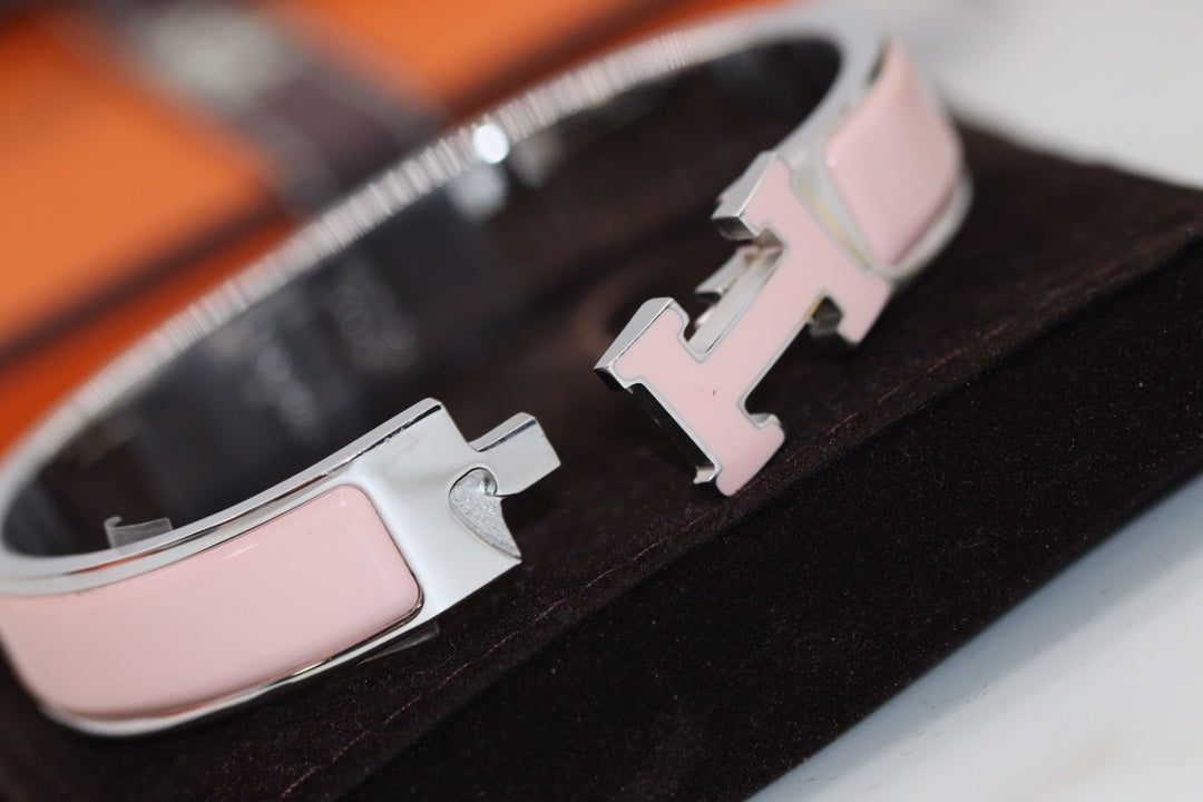 [BloomBling]H BRACELET 12MM PINK
