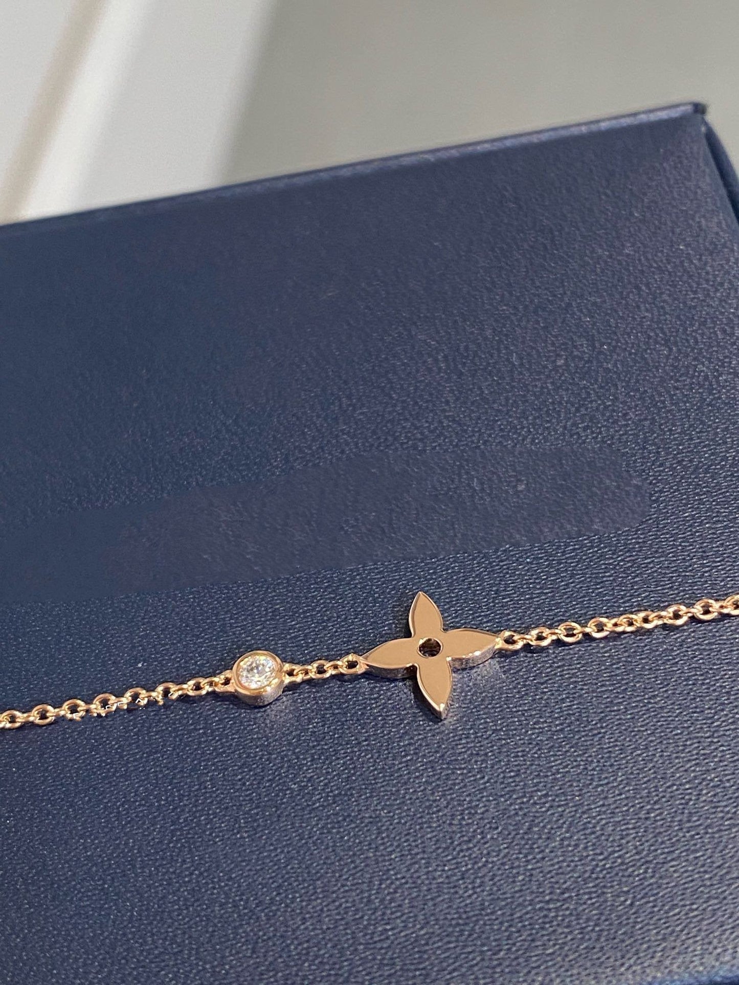 [BloomBling]STAR DIAMOND PINK GOLD BRACELET