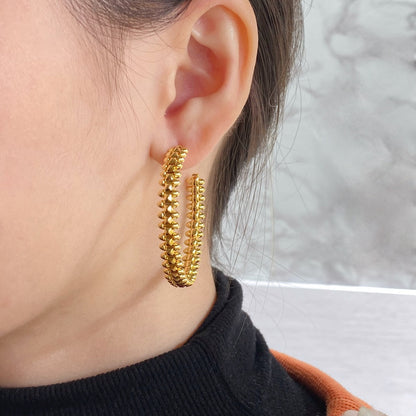 [BloomBling]CLASH HOOP EARRINGS