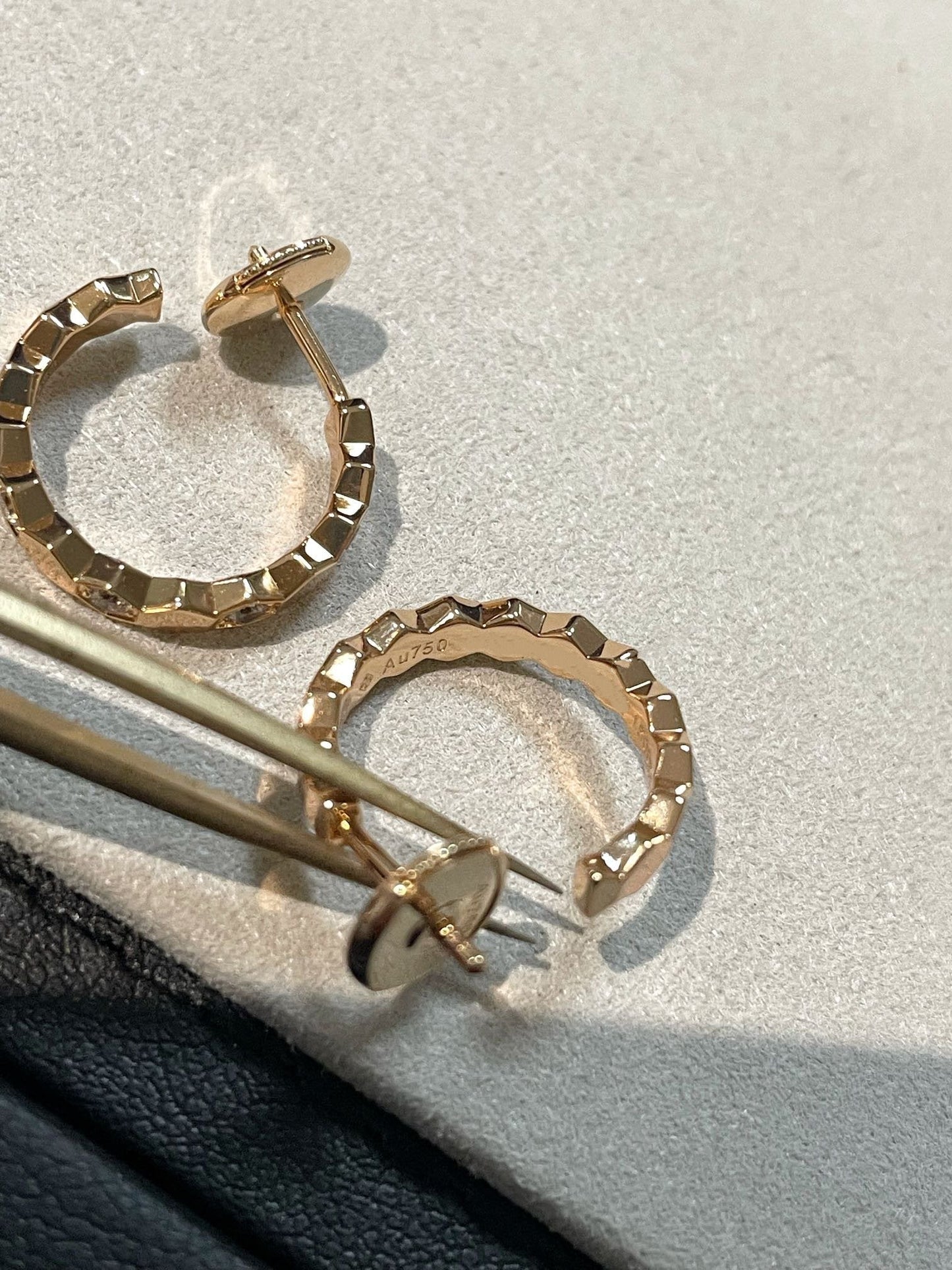 [BloomBling]Hollow Design Four-Leaf Clover Flower Shape Ring