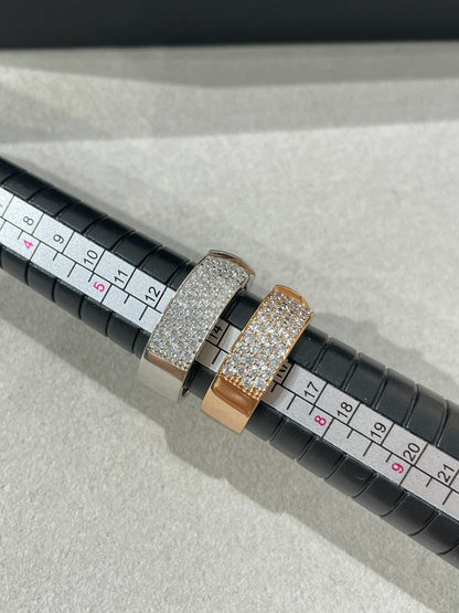 [BloomBling]LIENS EVIDENCE  DIAMOND PAVED RING