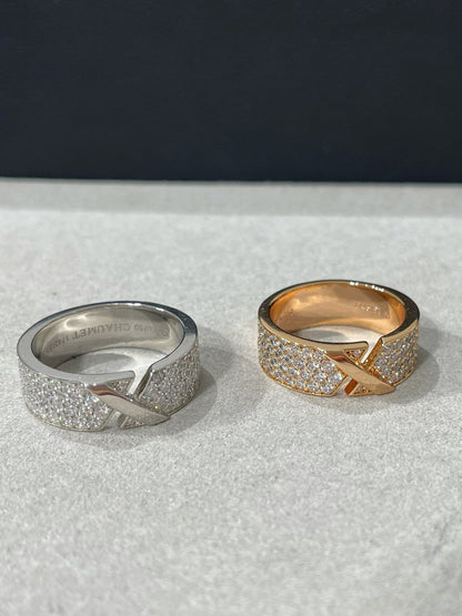 [BloomBling]LIENS EVIDENCE  DIAMOND PAVED RING