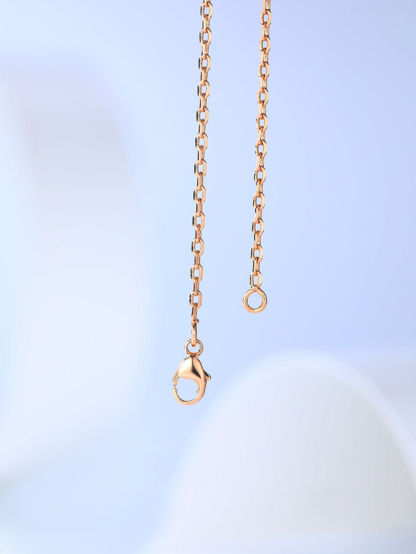 [BloomBling]H CAGE PINK GOLD NECKLACE