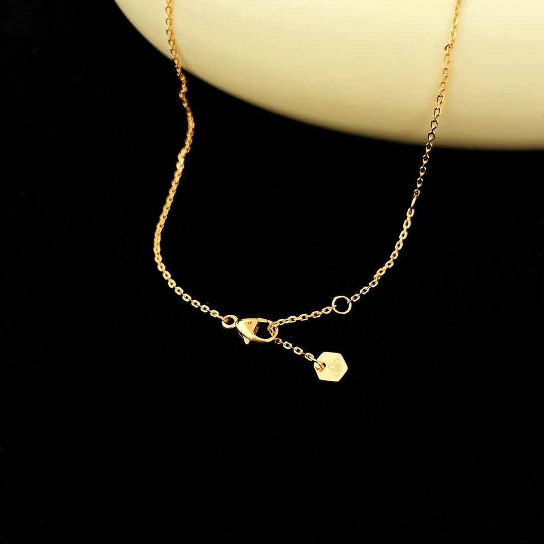 [BloomBling]BEE MINI PEDANT DIAMOND NECKLACE