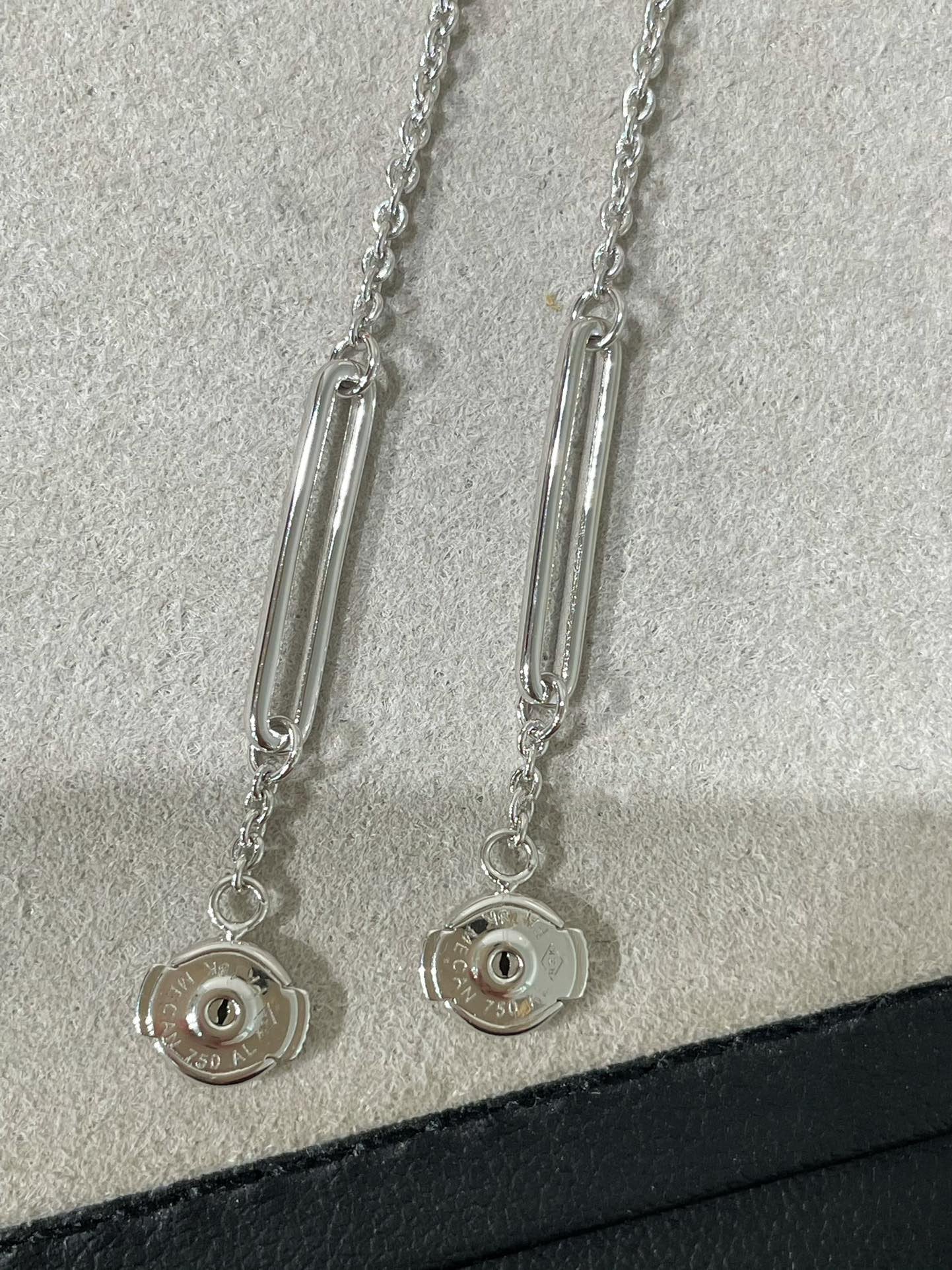 [BloomBling]CHAINE CHAOS DIAMOND DROP EARRINGS