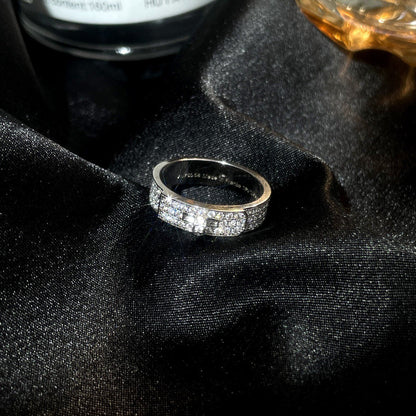 [BloomBling]KELLY SILVER DIAMOND RING