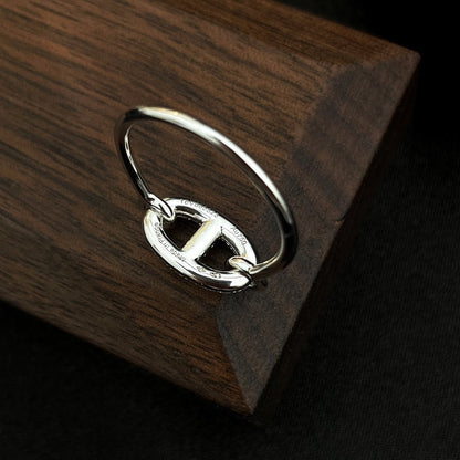 [BloomBling]RONDE SMALL SILVER DIAMOND RING