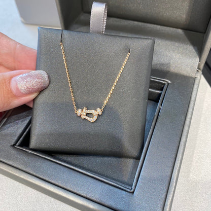 [BloomBling]FORCE 10 DIAMOND PINK GOLD NECKLACE MINI MODEL