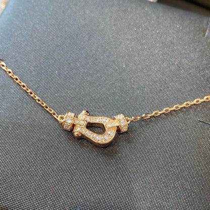 [BloomBling]FORCE 10 DIAMOND PINK GOLD NECKLACE MINI MODEL