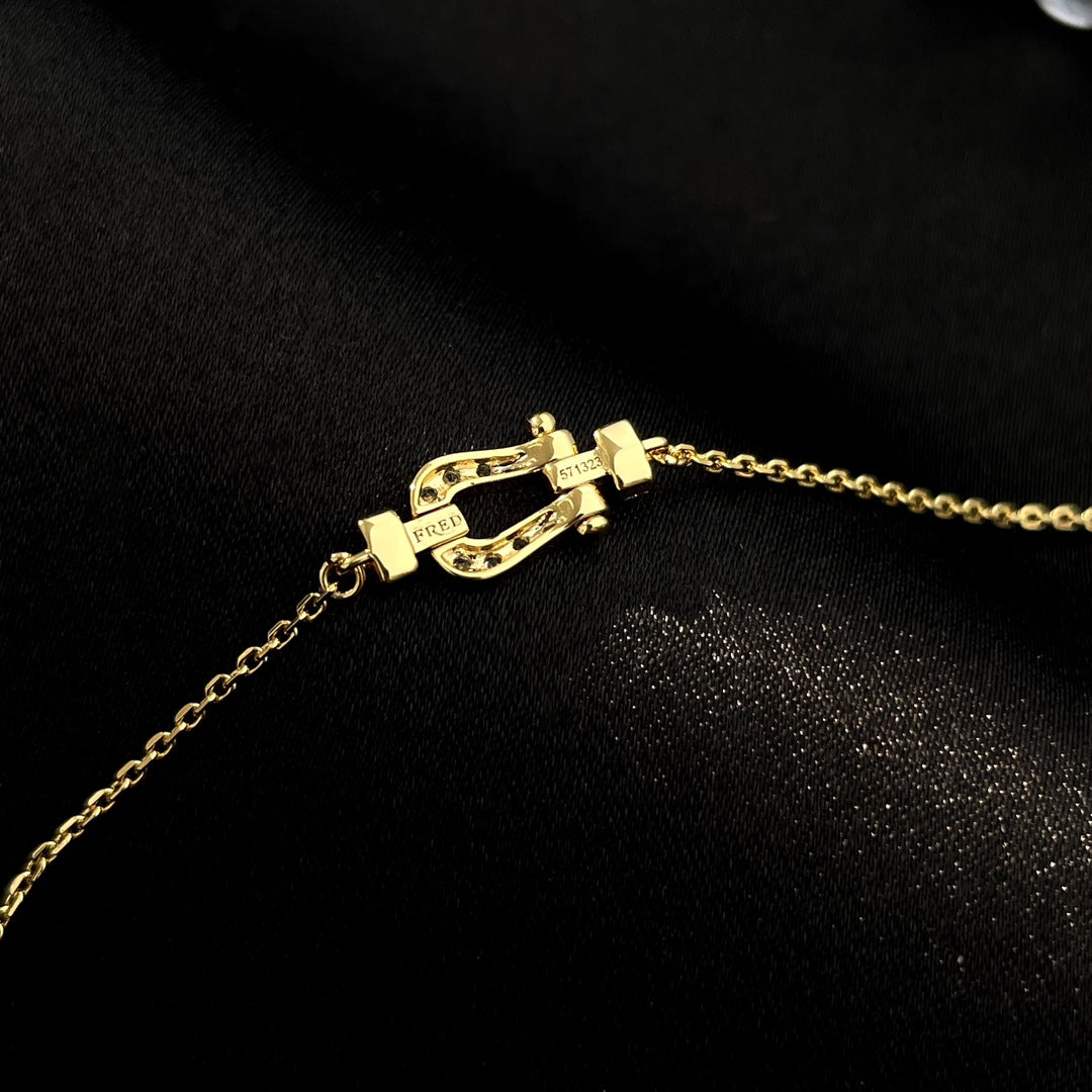 [BloomBling]FORCE 10 FULL DIAMOND BUCKLE CHAIN LINK MINI MODEL