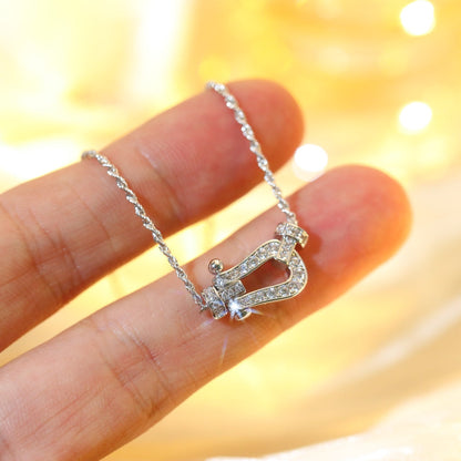 [BloomBling]FORCE 10 DIAMOND SILVER NECKLACE MINI MODEL