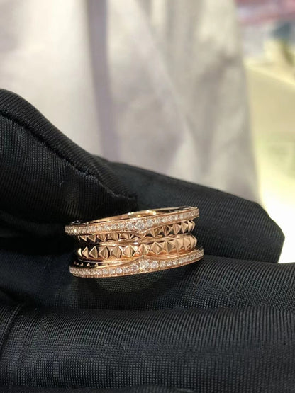 [BloomBling]ZERO 1 ROCK DIAMOND PINK GOLD