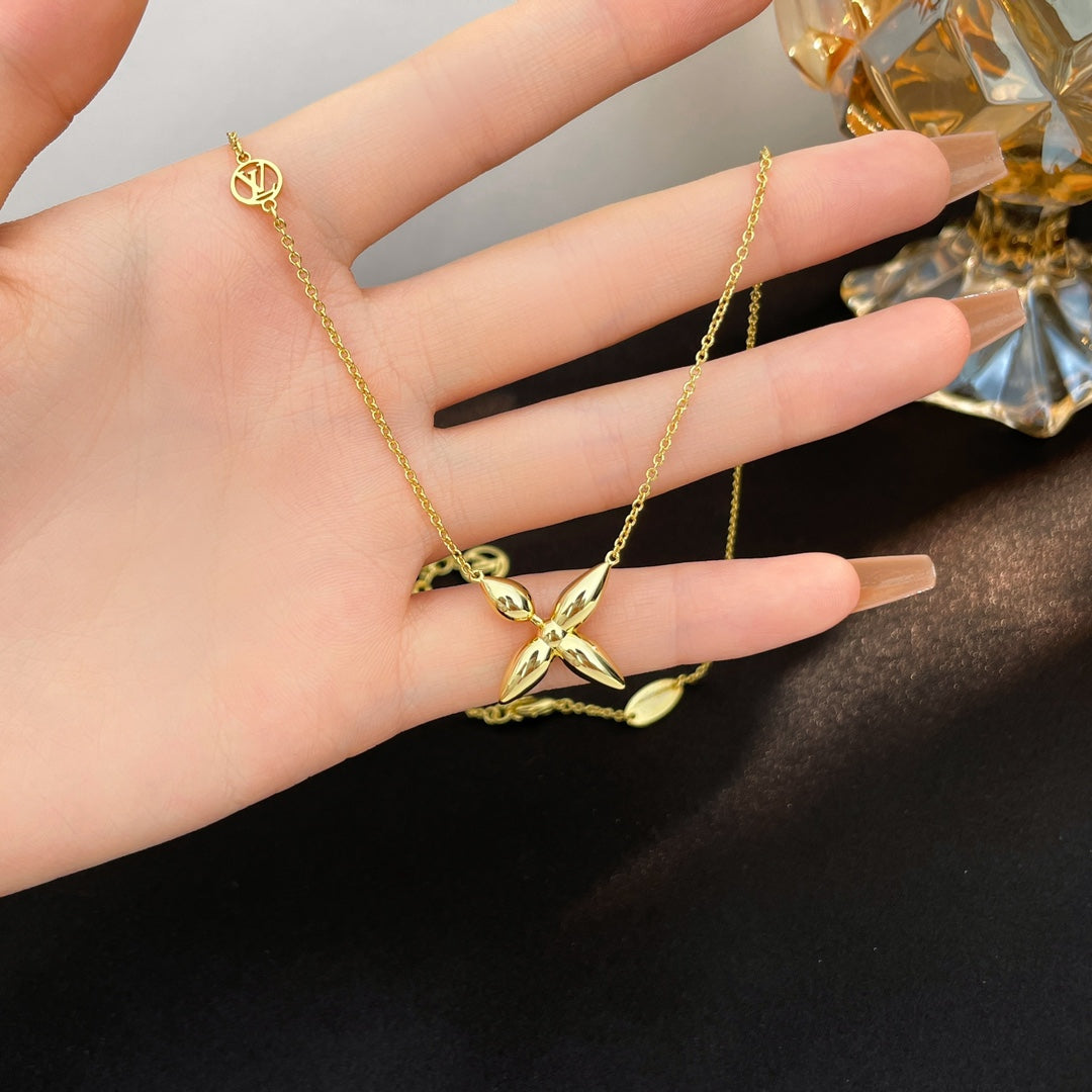 [BloomBling]LOUISETTE GOLD NECKLACE