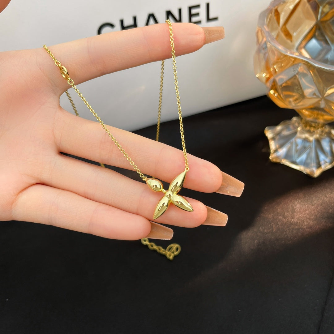 [BloomBling]LOUISETTE GOLD NECKLACE