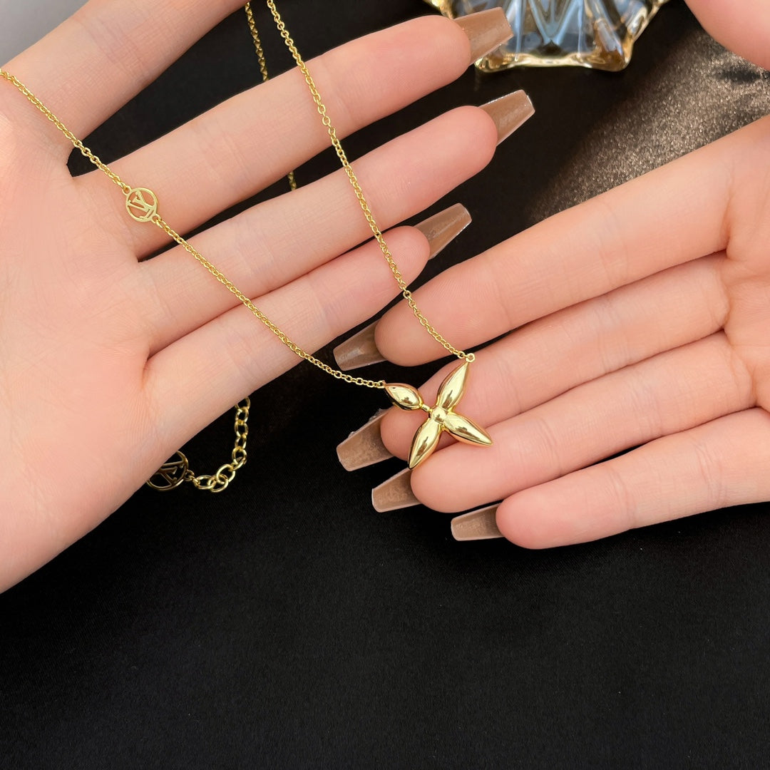 [BloomBling]LOUISETTE GOLD NECKLACE