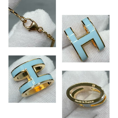 [BloomBling]POP H SKY BLUE NECKLACE