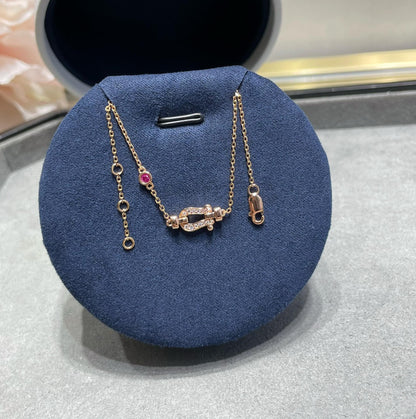 [BloomBling]FORCE 10 DIAMOND CHAIN LINK PINK GOLD BRACELET