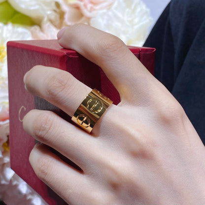 [BloomBling]LOVE 11MM LARGE RING