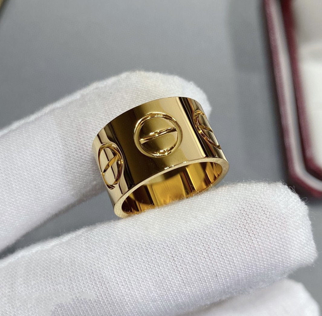 [BloomBling]LOVE 11MM LARGE RING