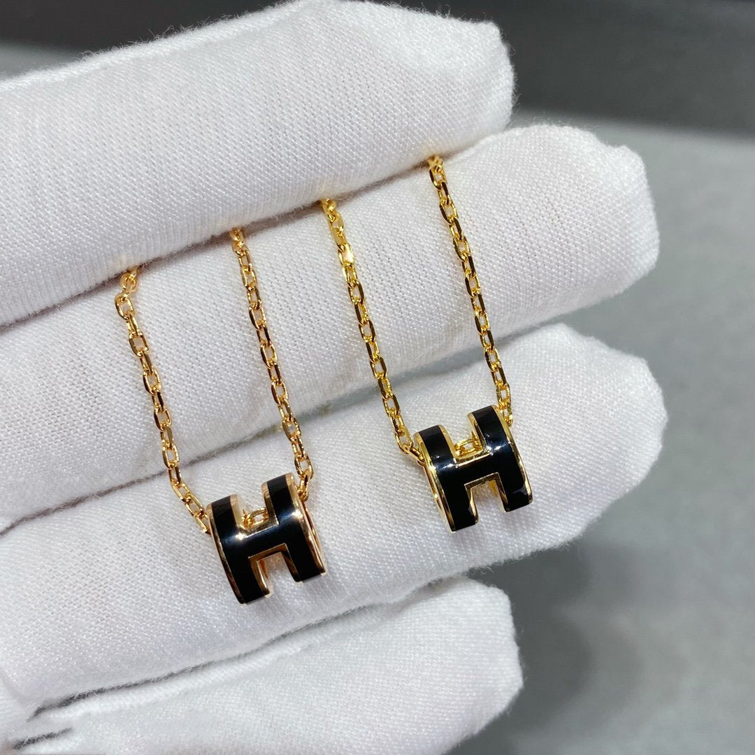 [BloomBling]MINI POP H NECKLACE