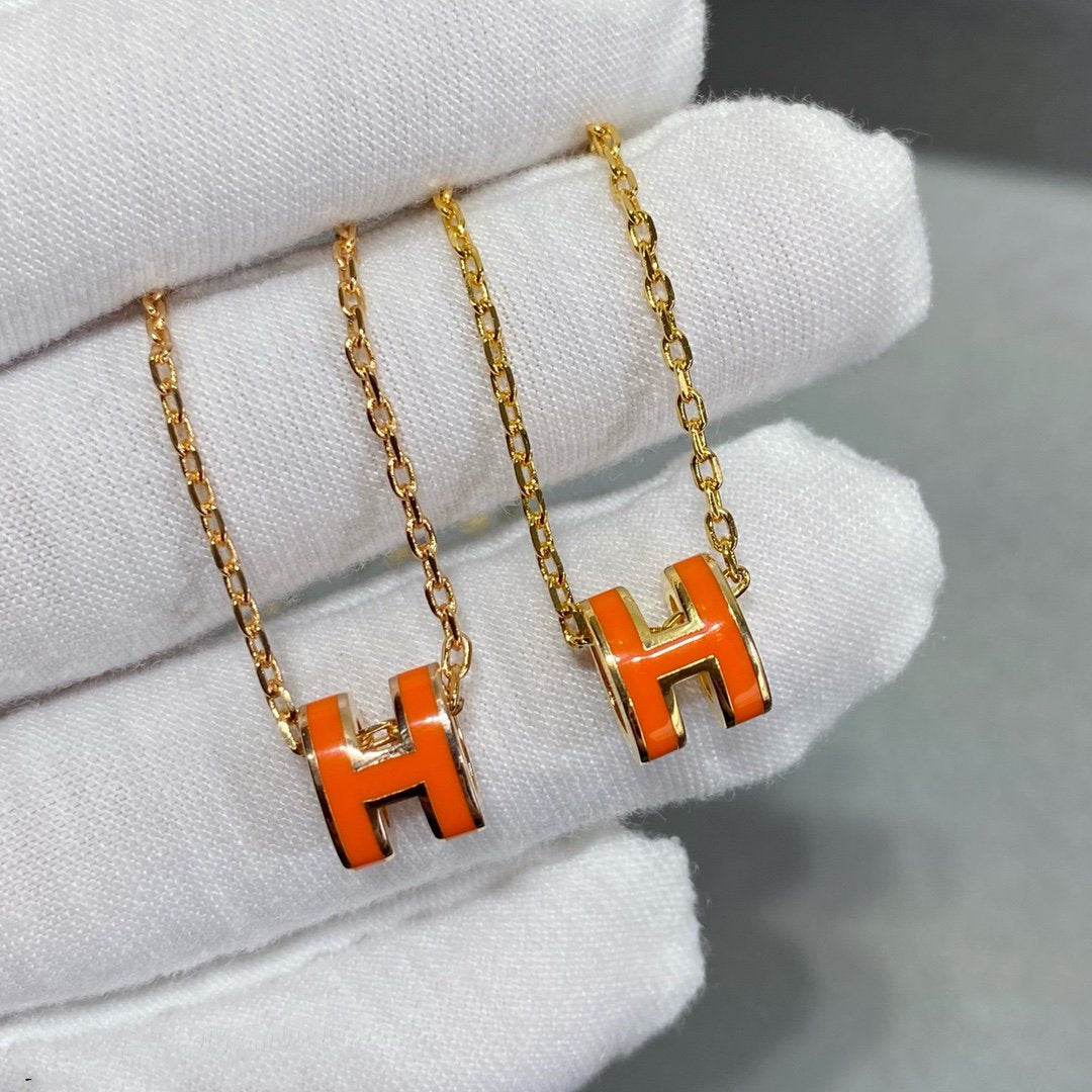 [BloomBling]MINI POP H NECKLACE