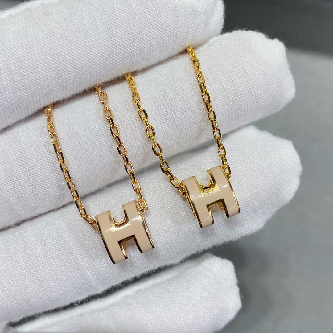 [BloomBling]MINI POP H NECKLACE
