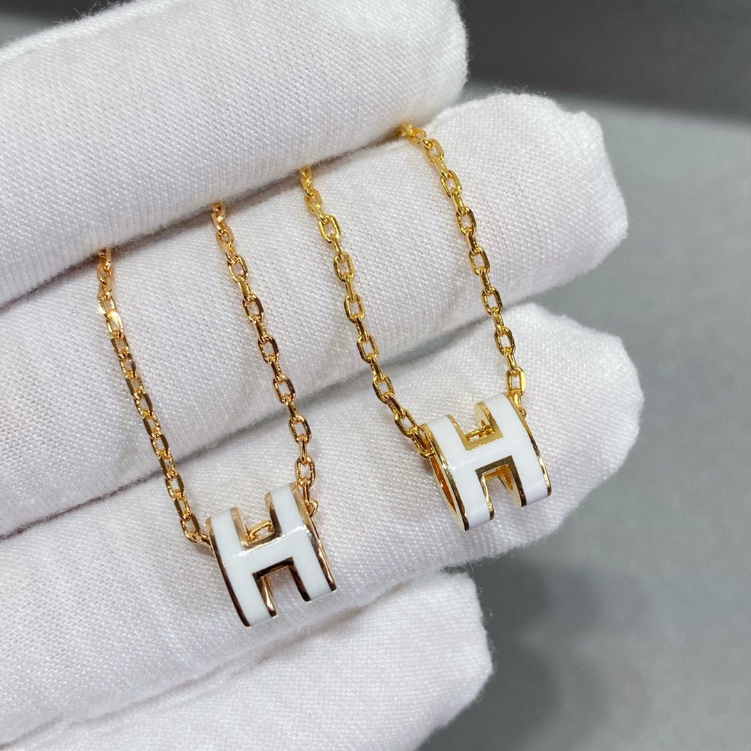 [BloomBling]MINI POP H NECKLACE