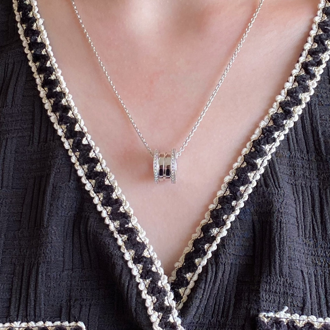 [BloomBling]ZERO 1 DIAMOND NECKLACE