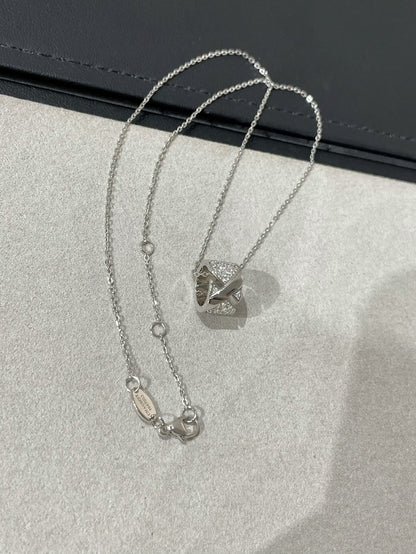 [BloomBling]LIENS EVIDENCE DIAMOND PAVED NECKLACE