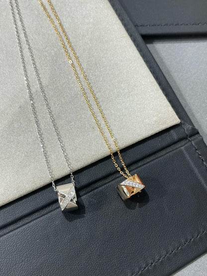 [BloomBling]LIENS EVIDENCE DIAMOND NECKLACE