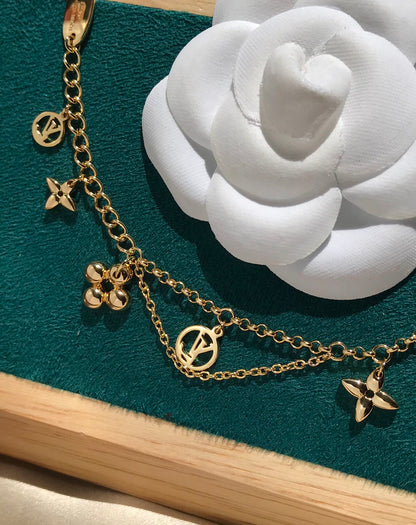 [BloomBling]BLOOMING PINK GOLD MOP BRACELET