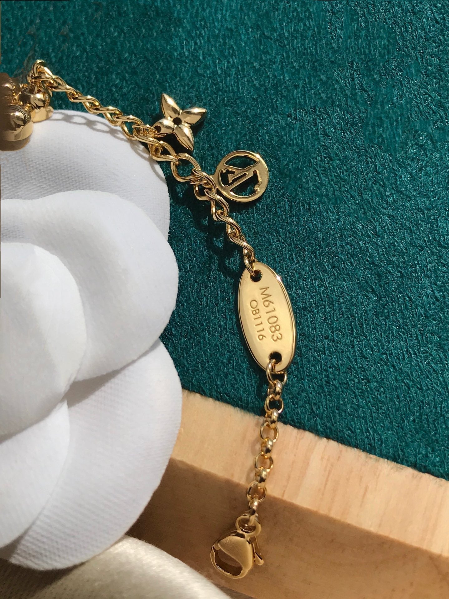 [BloomBling]BLOOMING PINK GOLD MOP BRACELET
