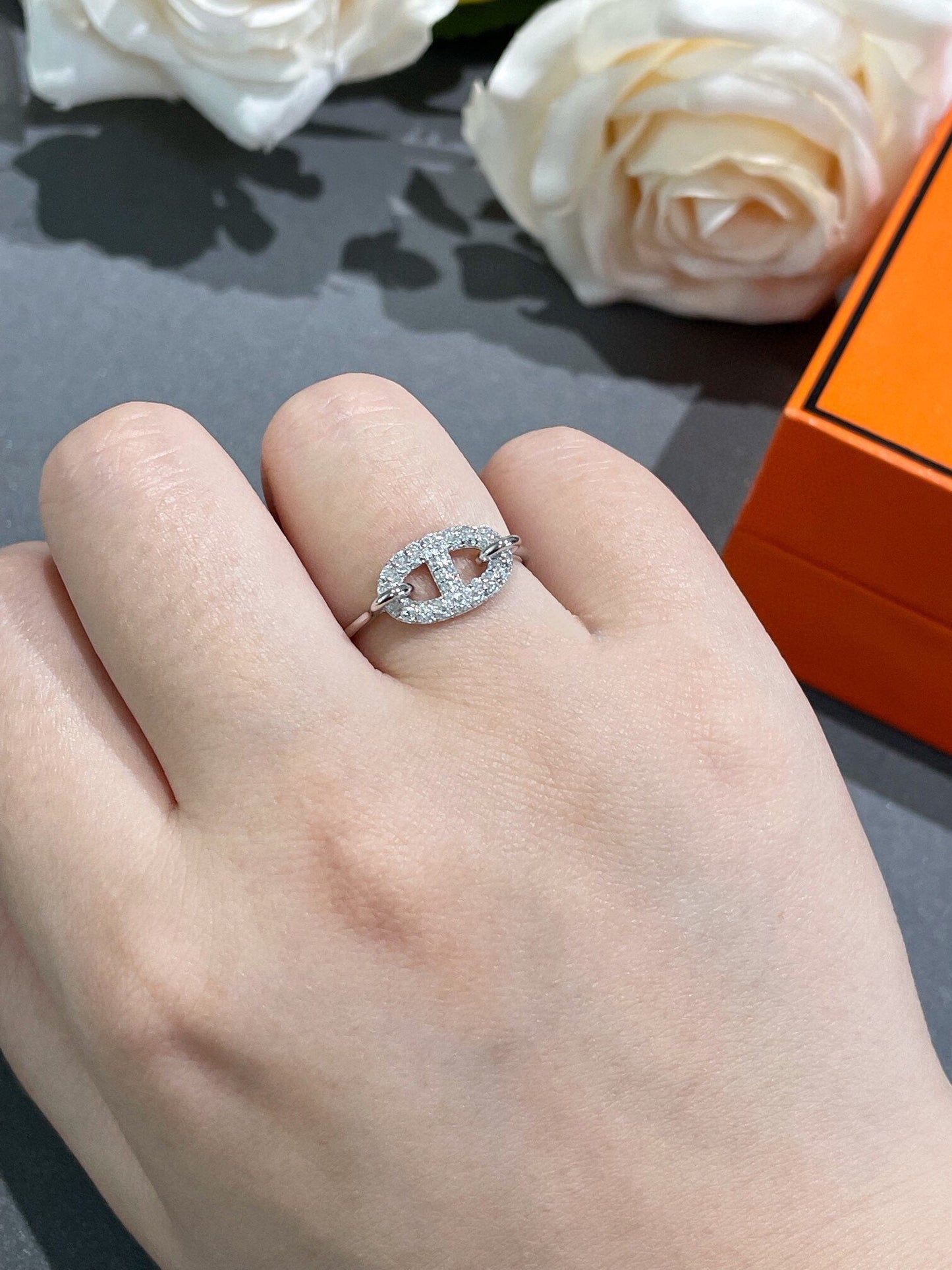 [BloomBling]RONDE SMALL DIAMOND RING