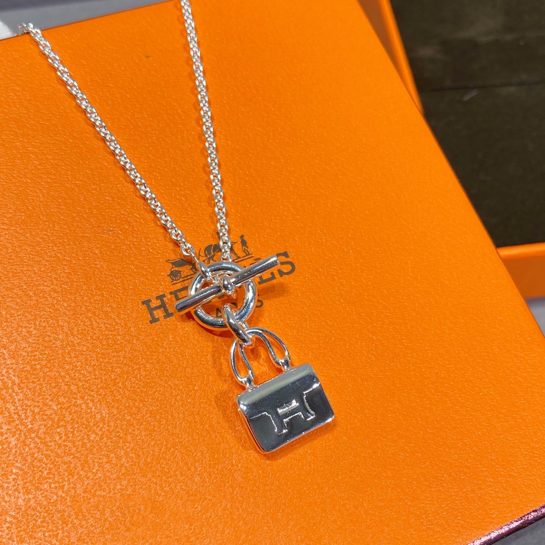 [BloomBling]CONSTANCE PEDANT SILVER NECKLACE