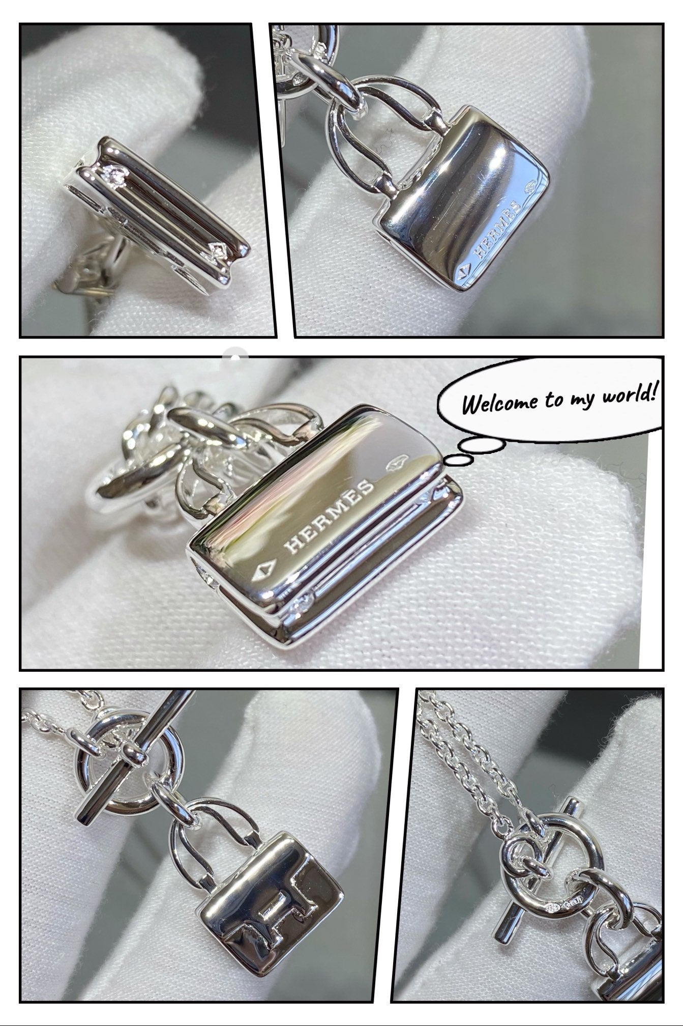 [BloomBling]CONSTANCE PEDANT SILVER NECKLACE