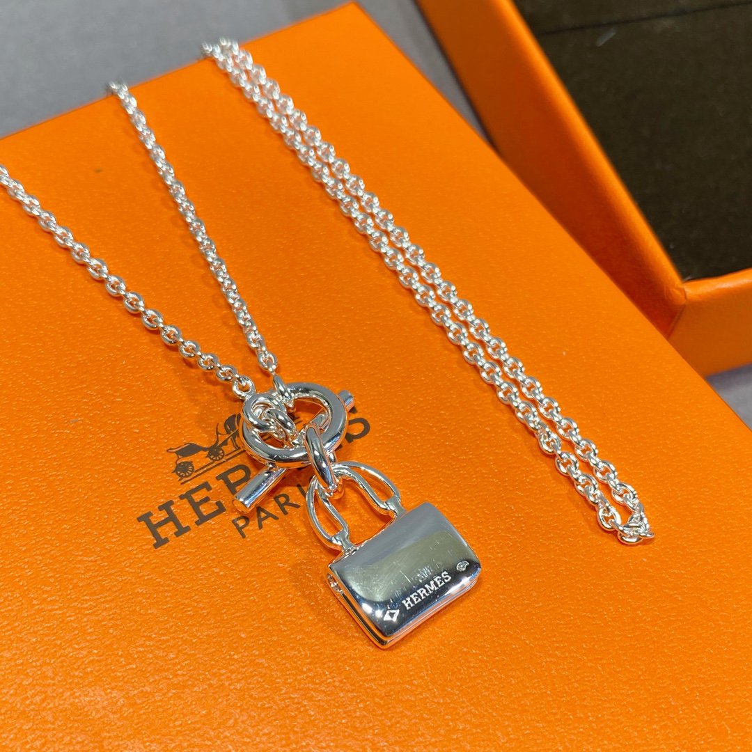[BloomBling]CONSTANCE PEDANT SILVER NECKLACE