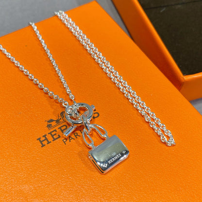 [BloomBling]CONSTANCE PEDANT SILVER NECKLACE
