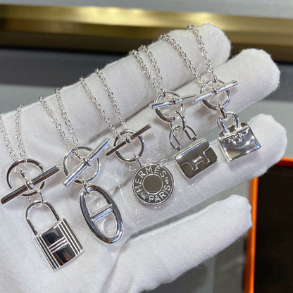 [BloomBling]CONSTANCE PEDANT SILVER NECKLACE