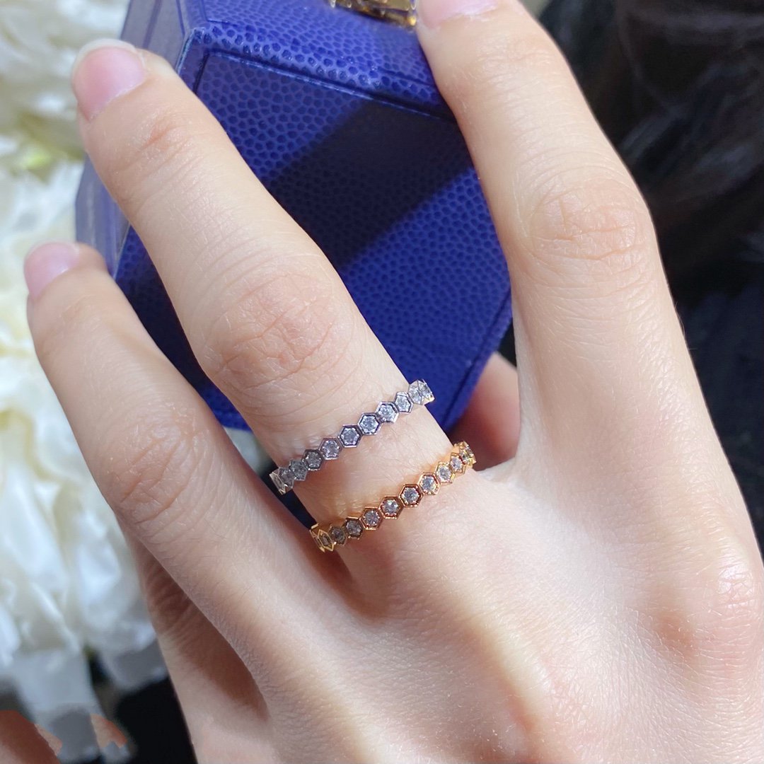 [BloomBling]BEE LOVE DIAMOND PAVED SMALL RING