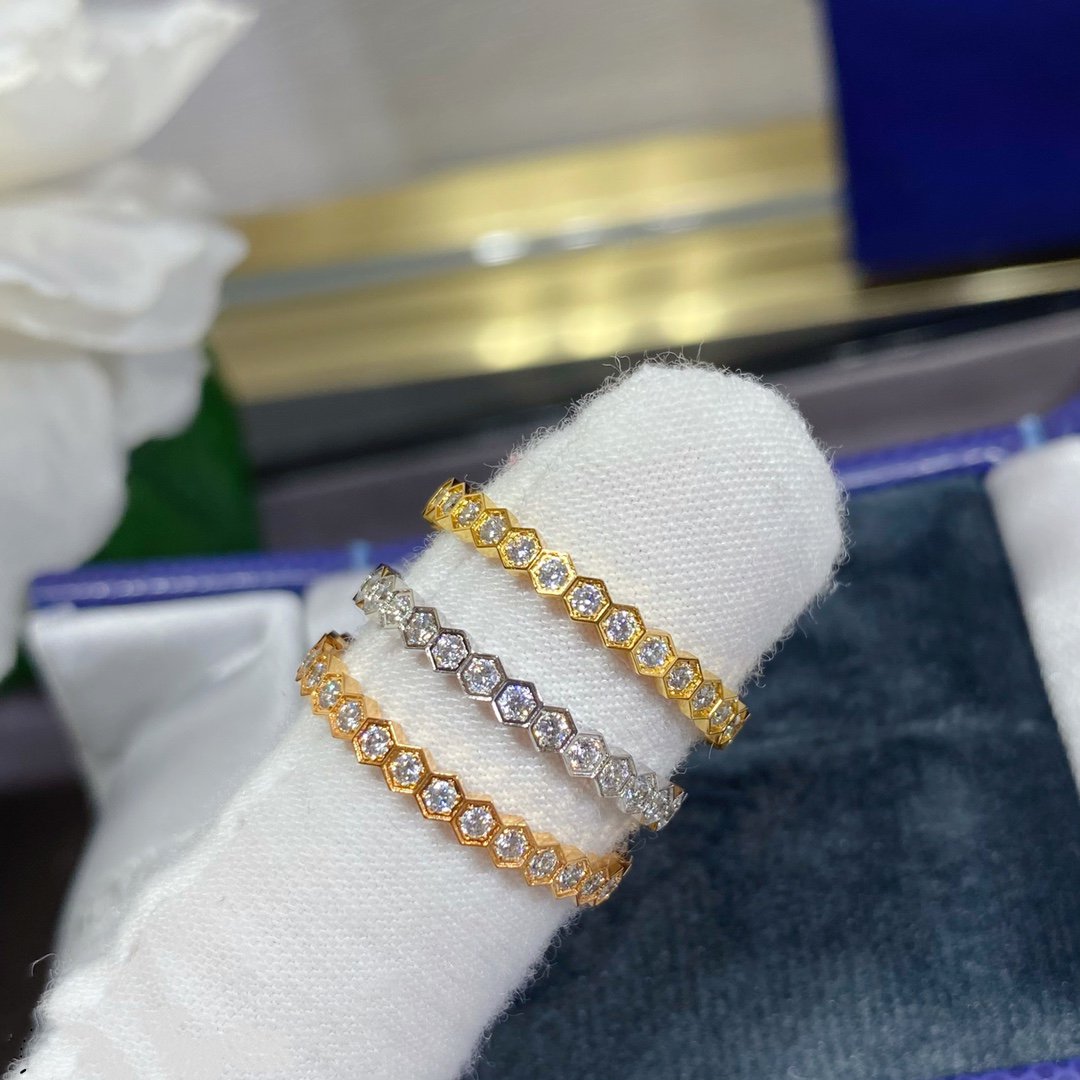 [BloomBling]BEE LOVE DIAMOND PAVED SMALL RING