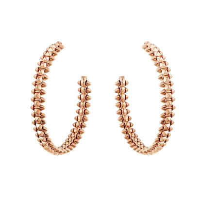 [BloomBling]CLASH LARGE HOOP EARRINGS