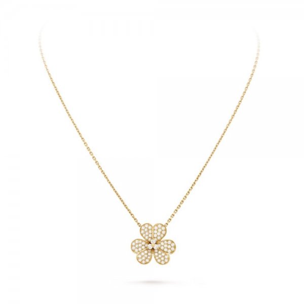 [BloomBling]FLOWER DIAMOND NECKLACE